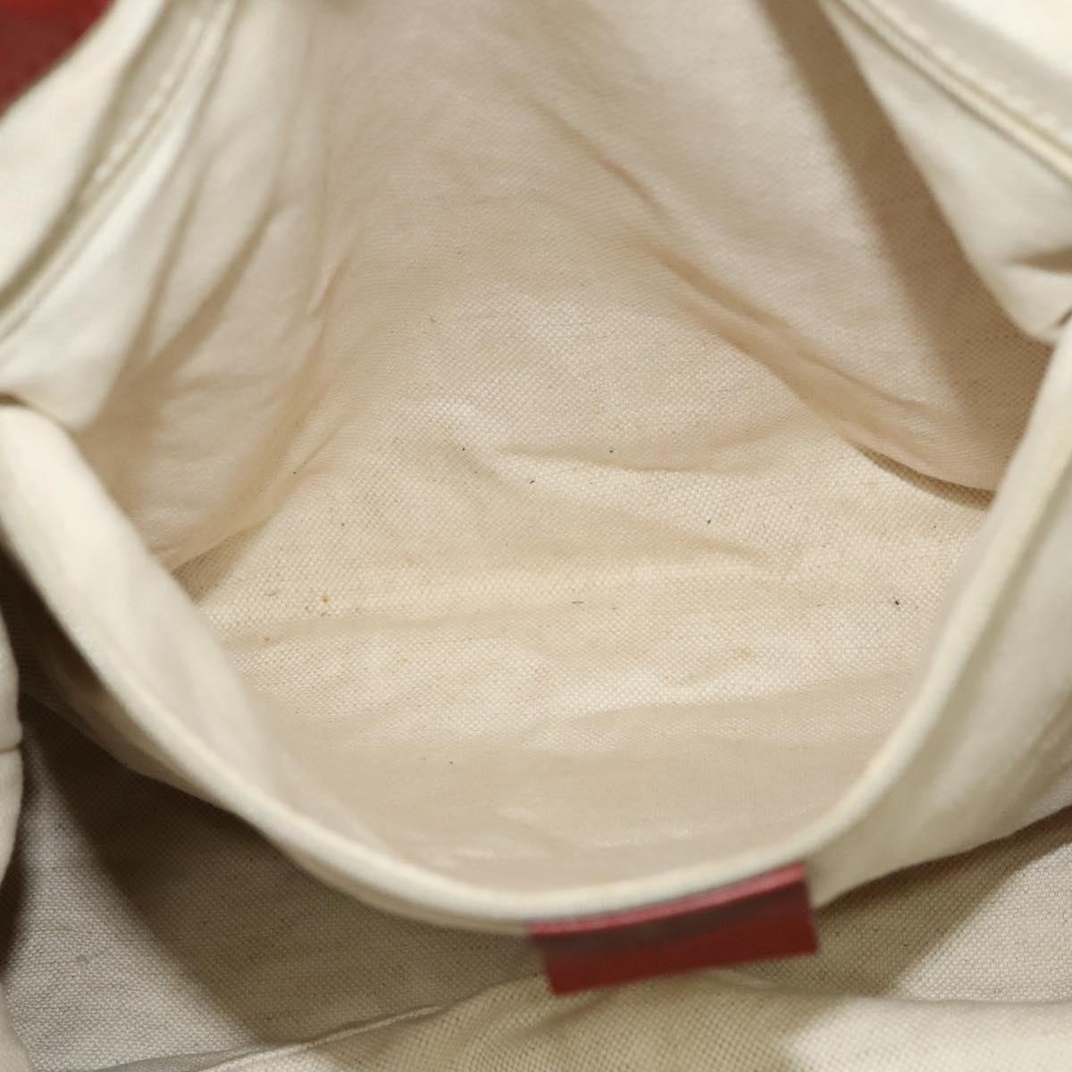 Sukey 2-Way Tote Beige and Red