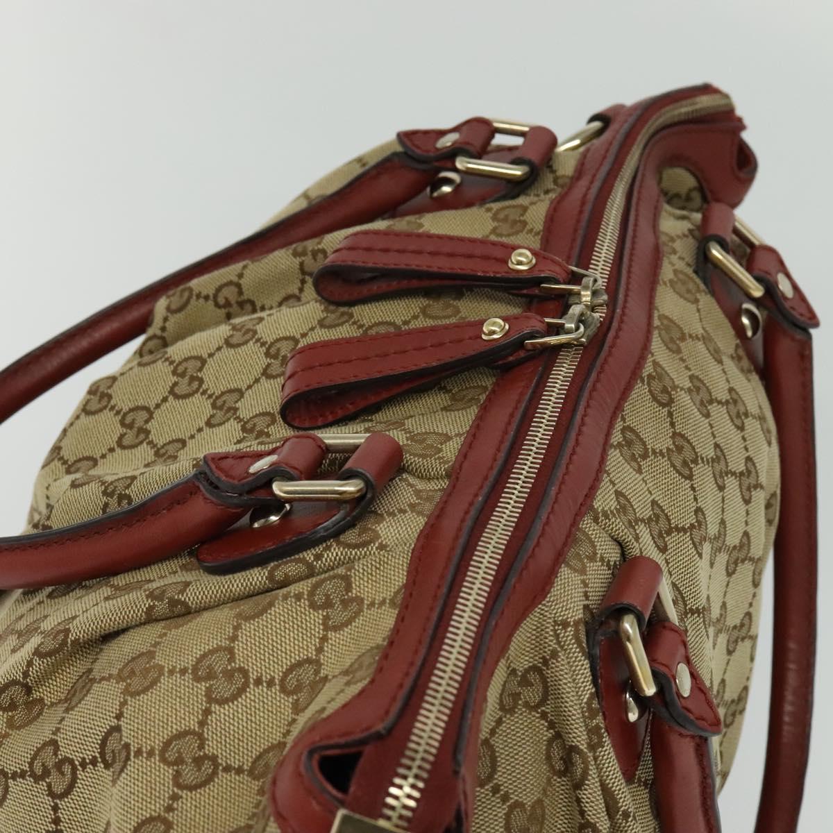 Sukey 2-Way Tote Beige and Red