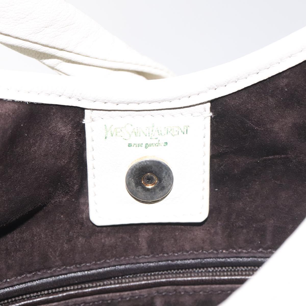 RARE Saint Tropez Leather Frill Bag