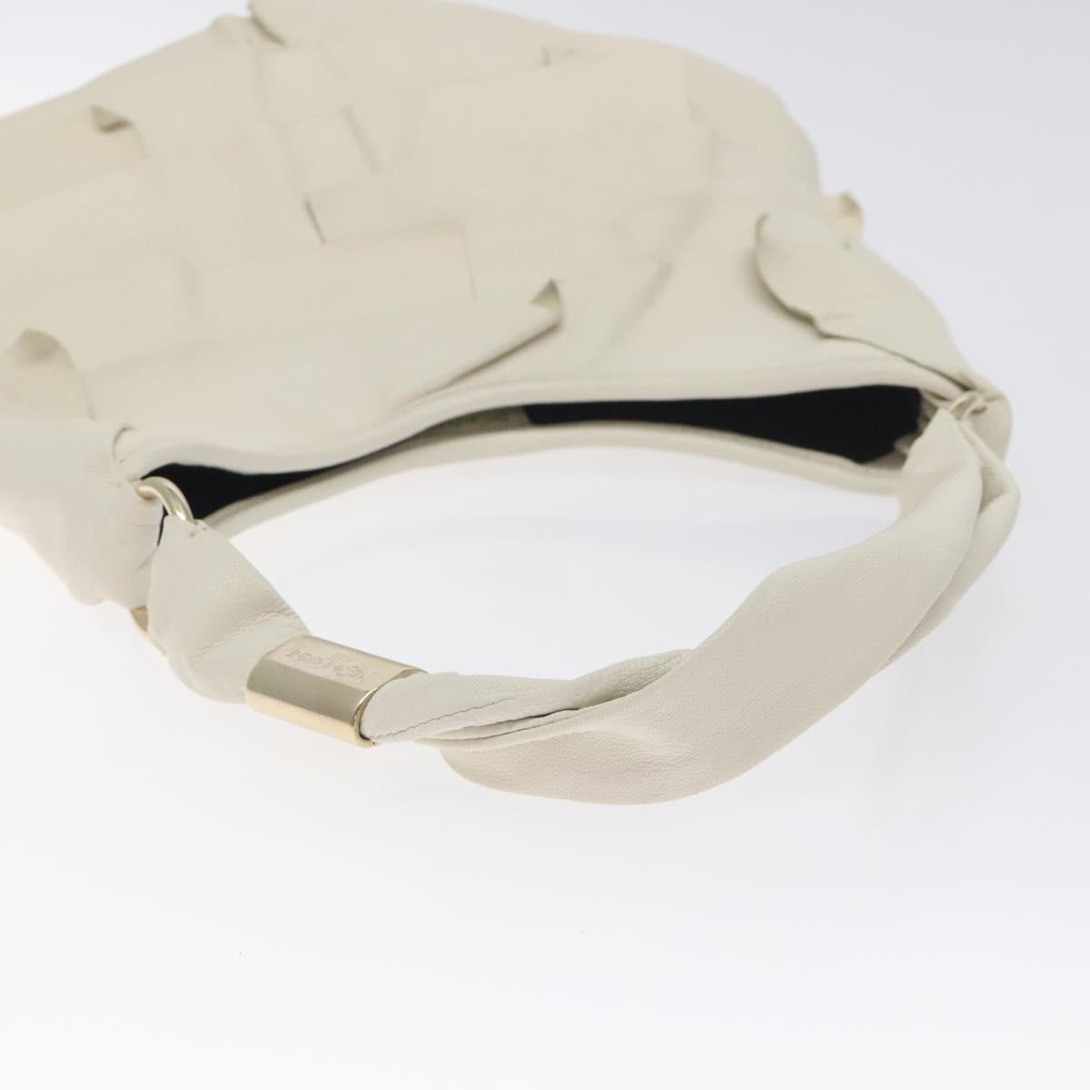 RARE Saint Tropez Leather Frill Bag