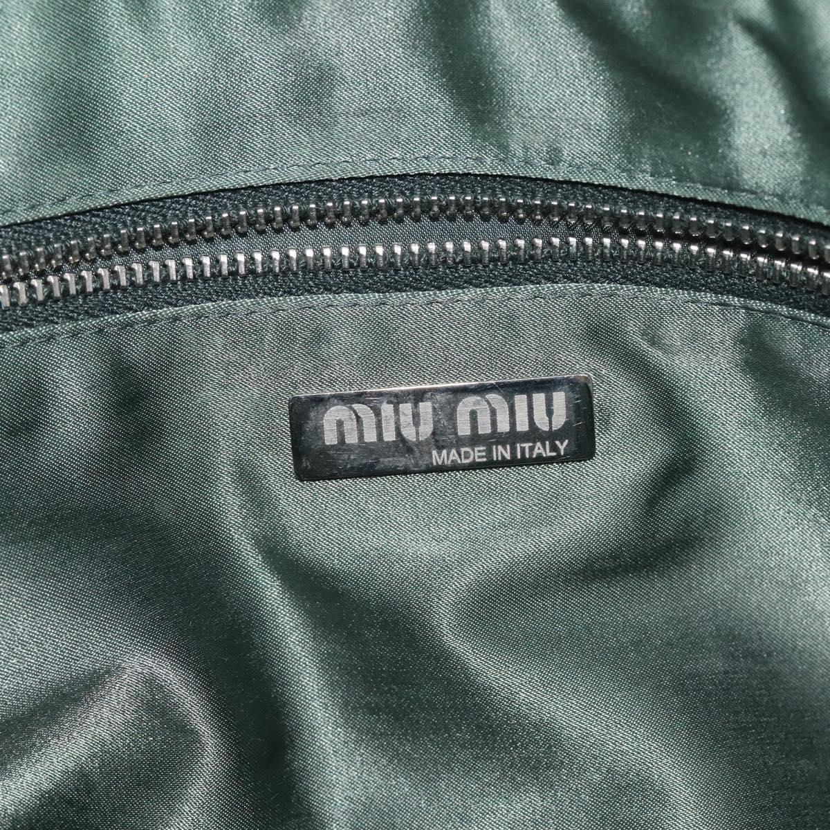 Early 2000s Miu Miu Enamel Flap Shoulder Bag — Pastel Mint