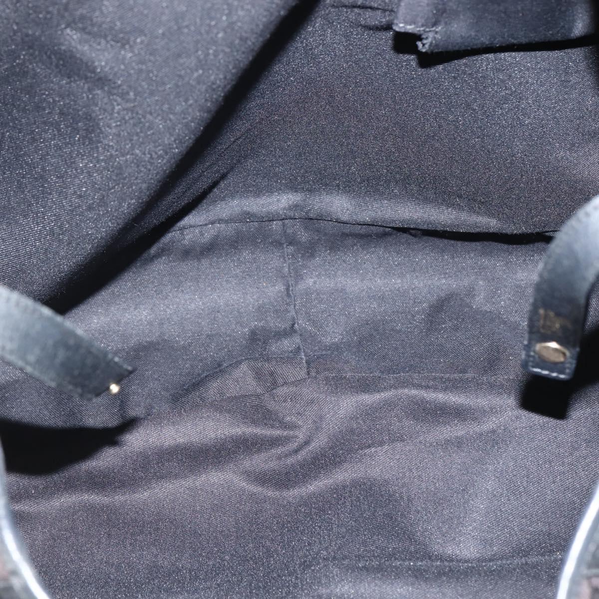 GG Abbey Tote — Black Monogram Canvas, Made in Italy
