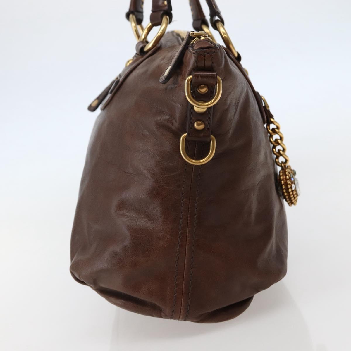 Studs Chocolate Brown Hand Bag