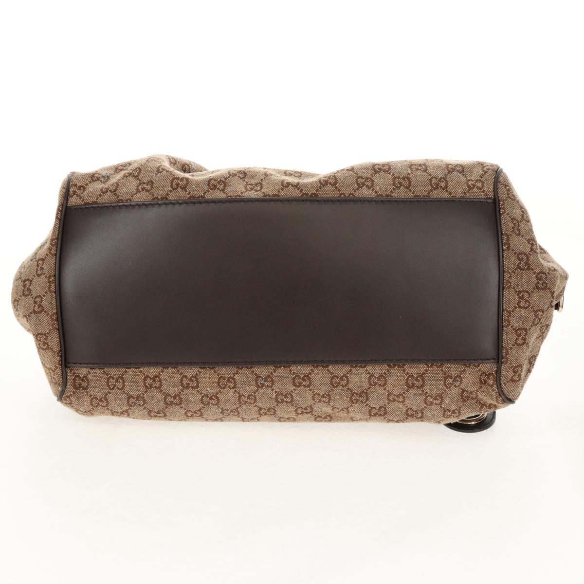 2010 Gucci Sukey GG Canvas Convertible Tote — Brown, 2-Way