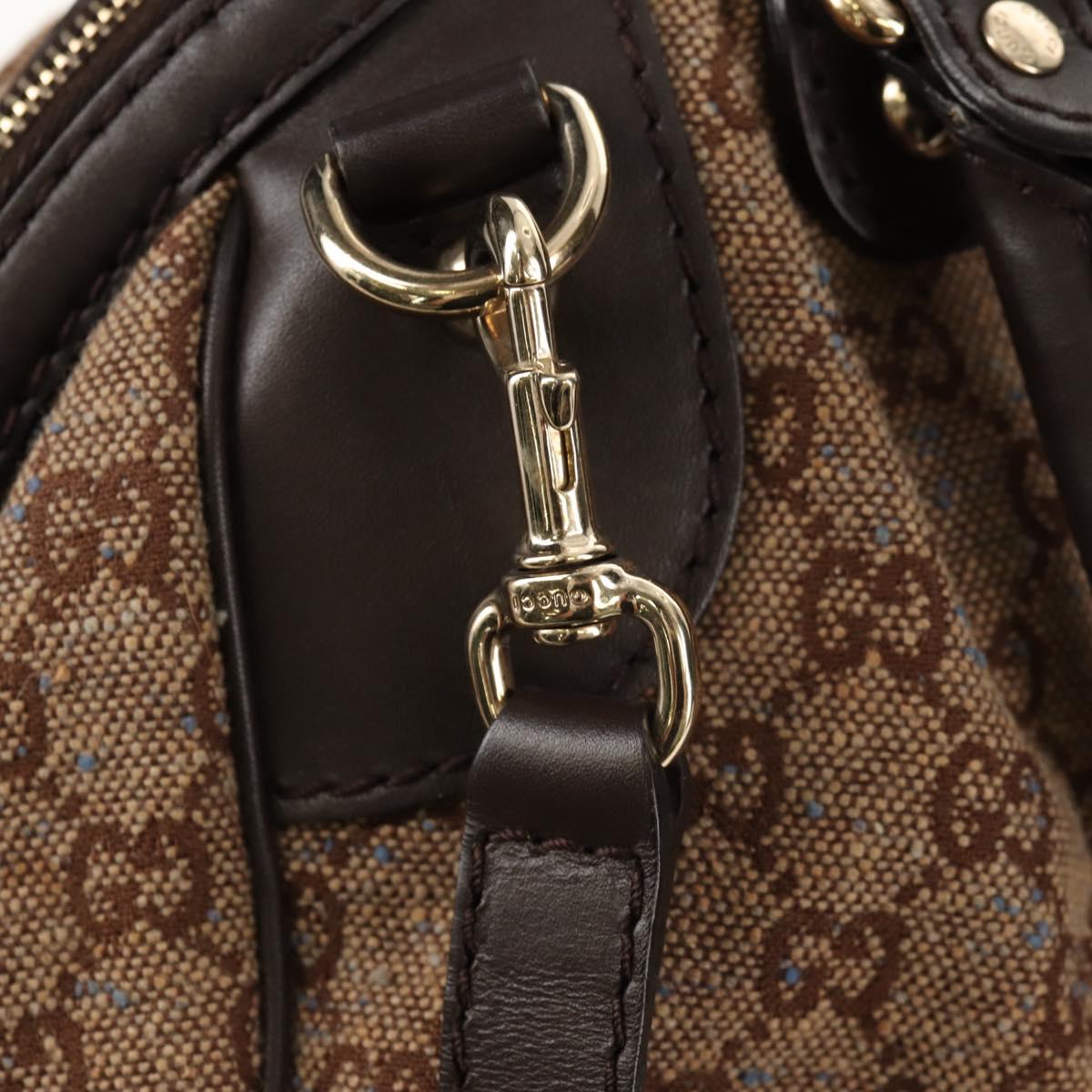 2010 Gucci Sukey GG Canvas Convertible Tote — Brown, 2-Way