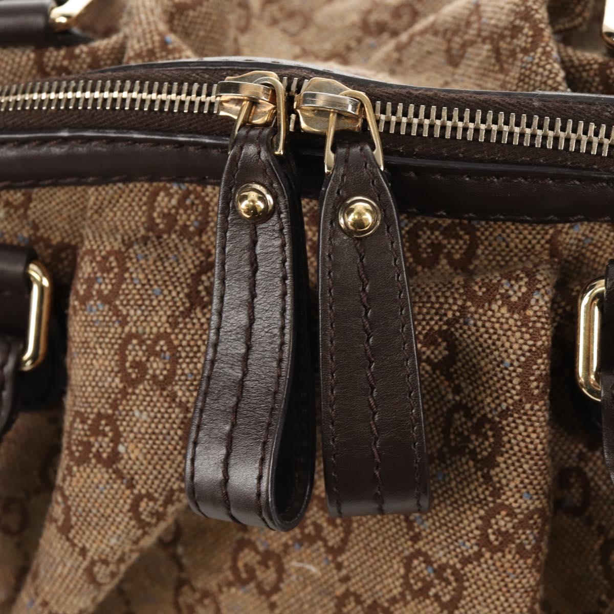 2010 Gucci Sukey GG Canvas Convertible Tote — Brown, 2-Way
