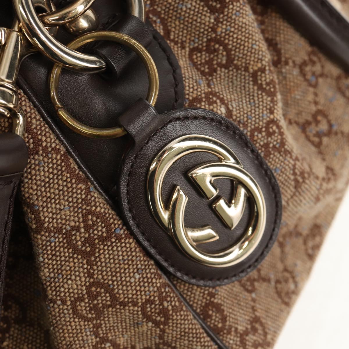 2010 Gucci Sukey GG Canvas Convertible Tote — Brown, 2-Way