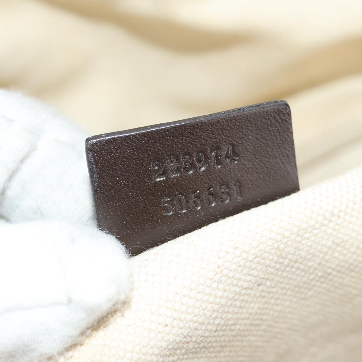 2010 Gucci Sukey GG Canvas Convertible Tote — Brown, 2-Way