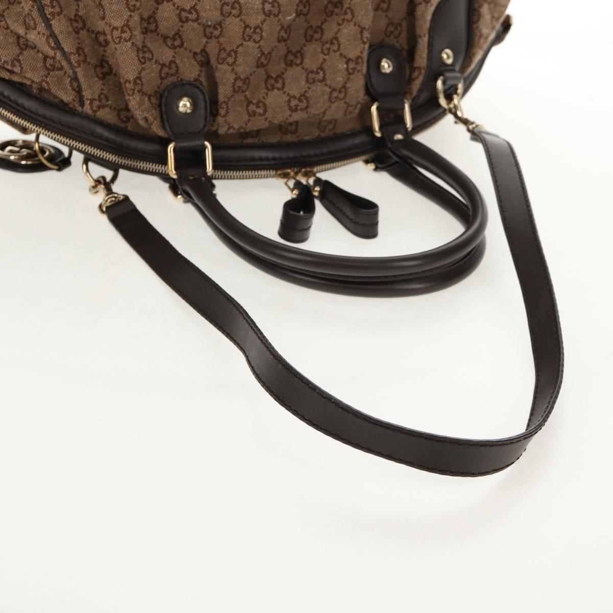 2010 Gucci Sukey GG Canvas Convertible Tote — Brown, 2-Way