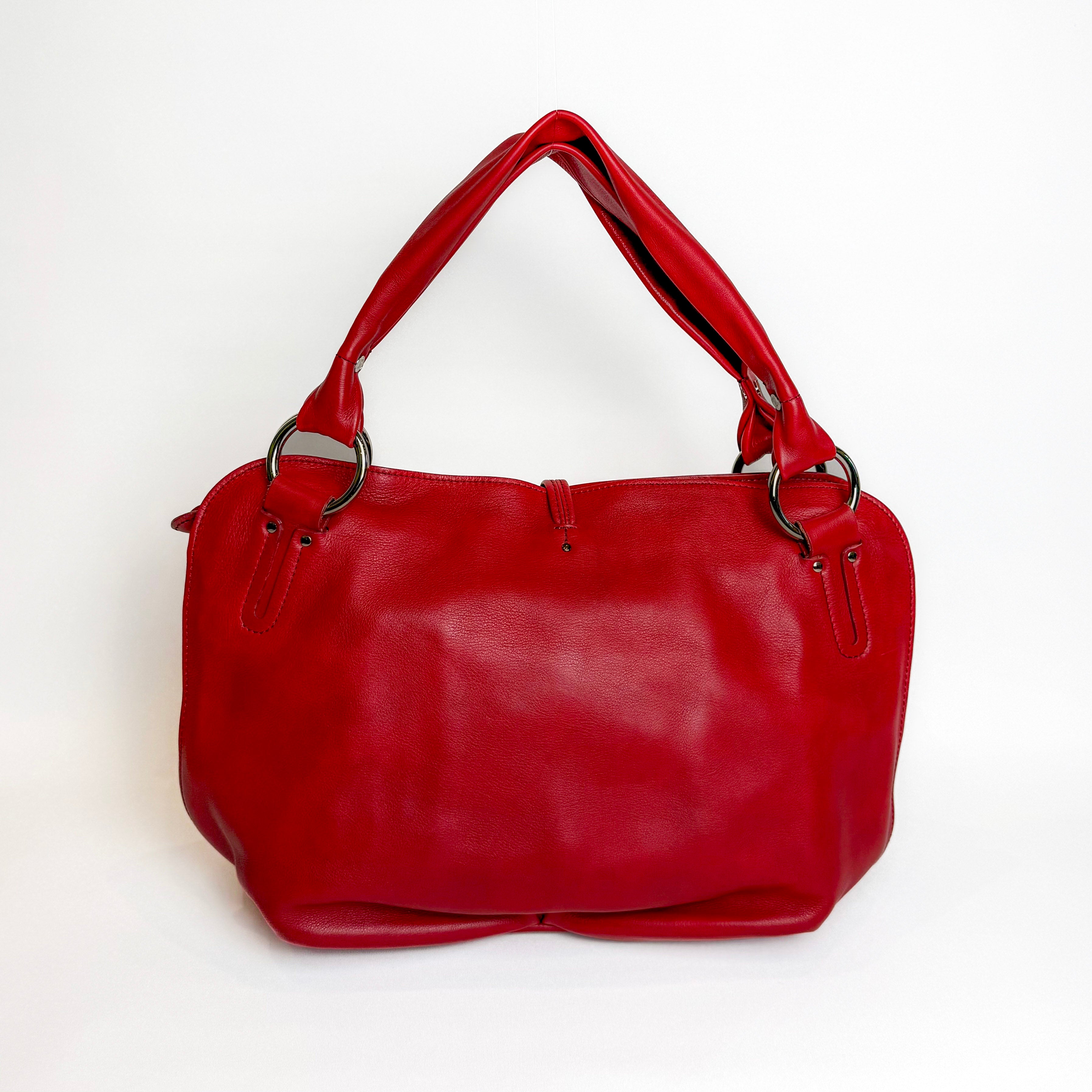 Celine Bittersweet Hobo in Ruby Red, Early 2000s