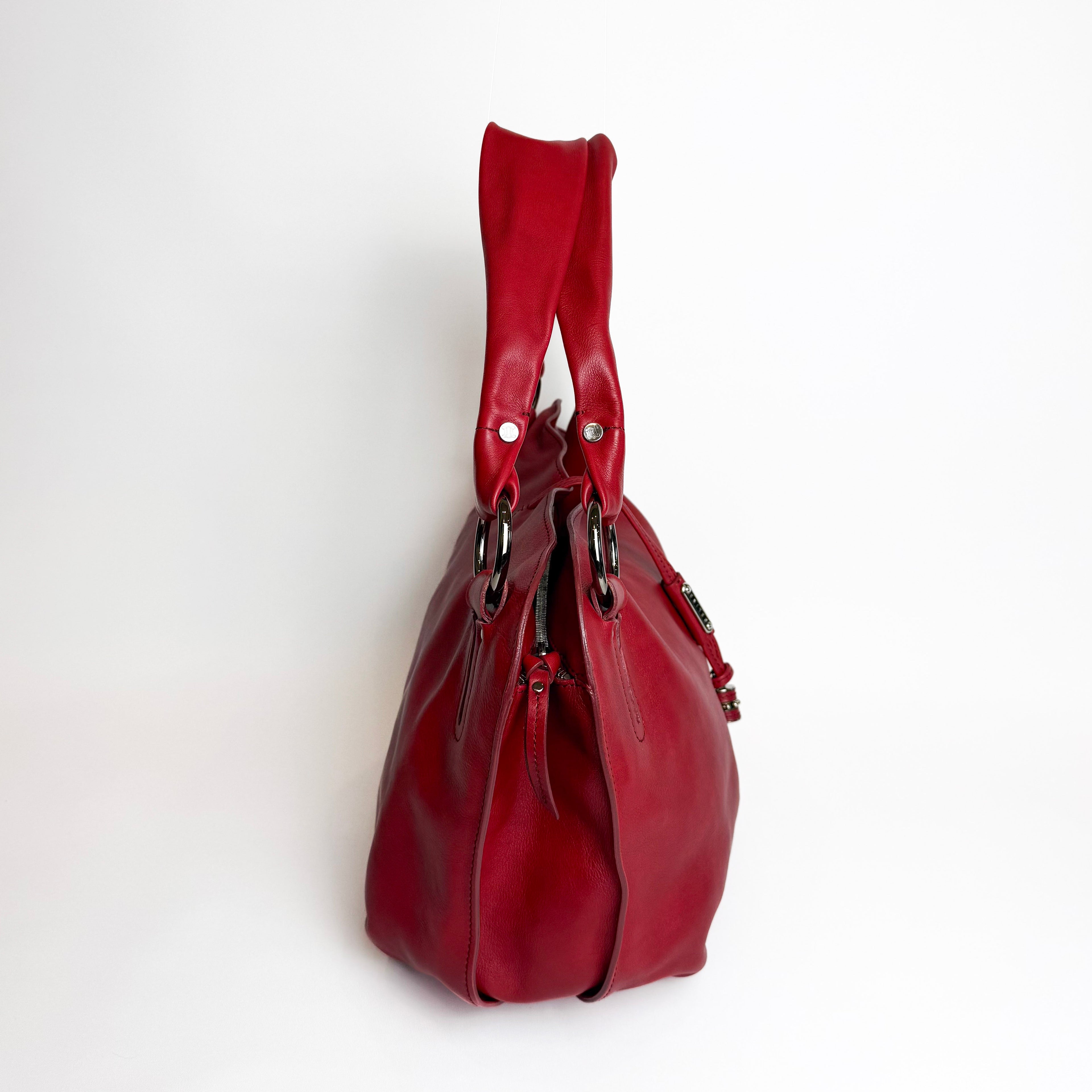 Celine Bittersweet Hobo in Ruby Red, Early 2000s
