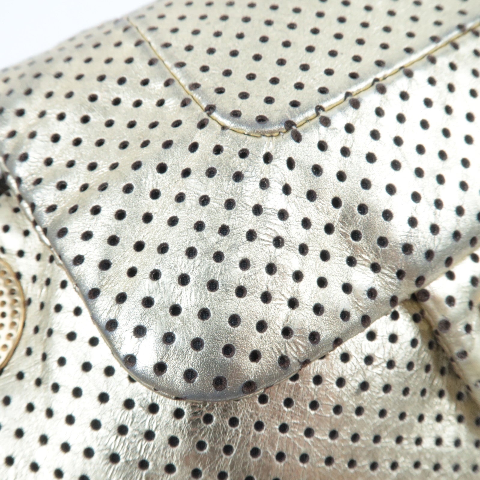 Chanel 2.55 Perforated Drill Accordion Flap Bag, Karl Lagerfeld 2008/09