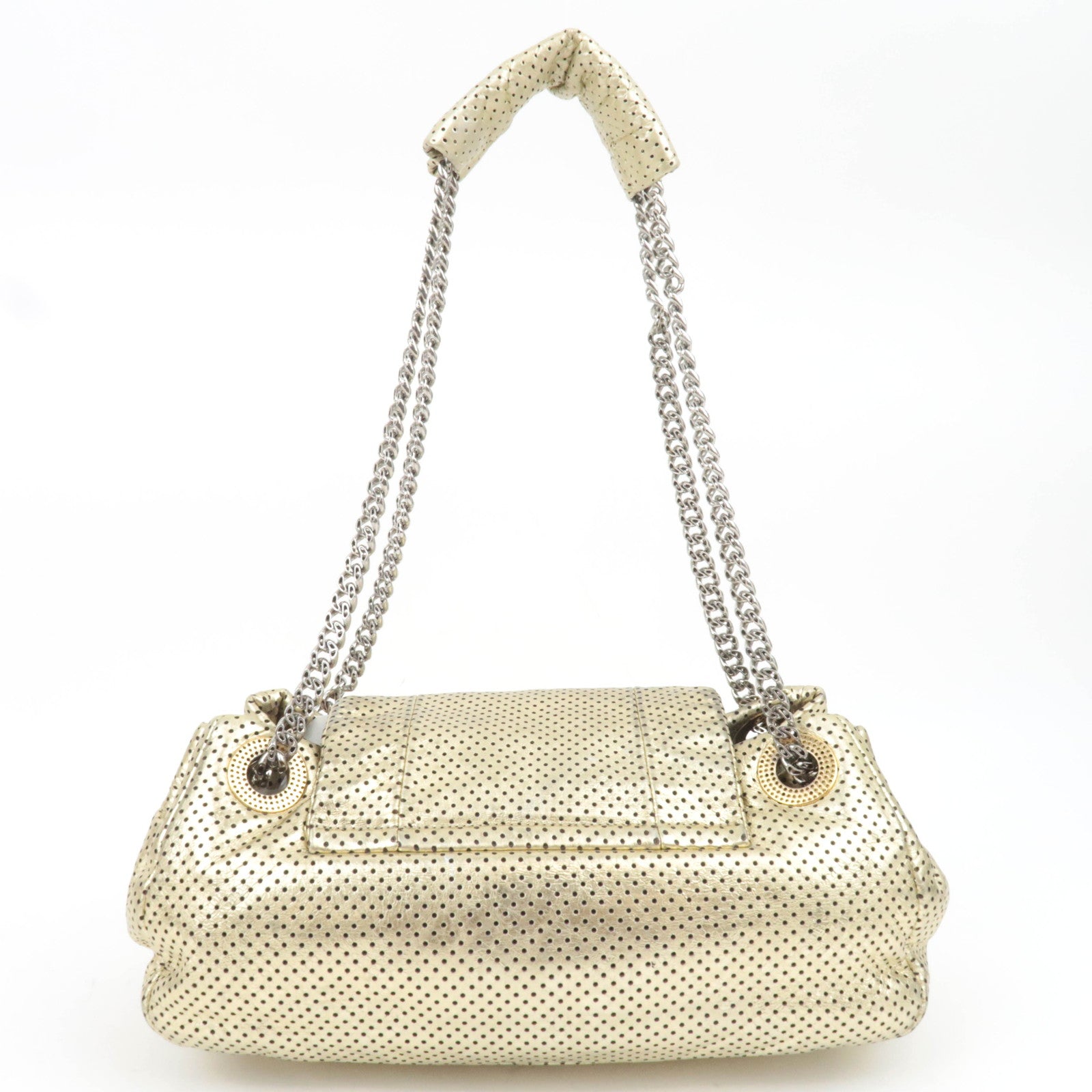 Chanel 2.55 Perforated Drill Accordion Flap Bag, Karl Lagerfeld 2008/09