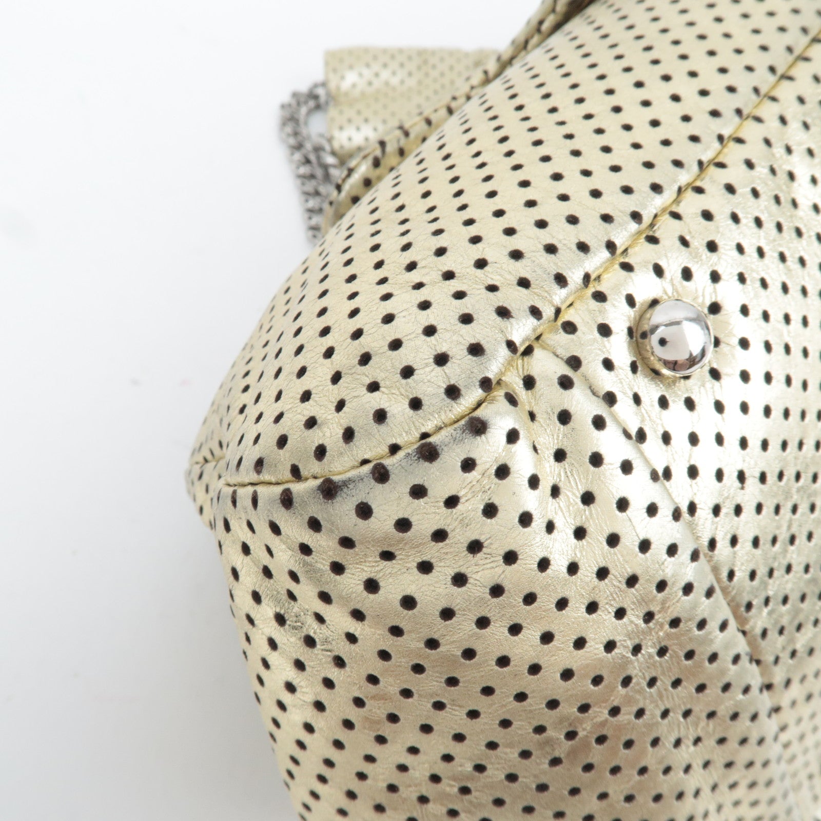 Chanel 2.55 Perforated Drill Accordion Flap Bag, Karl Lagerfeld 2008/09