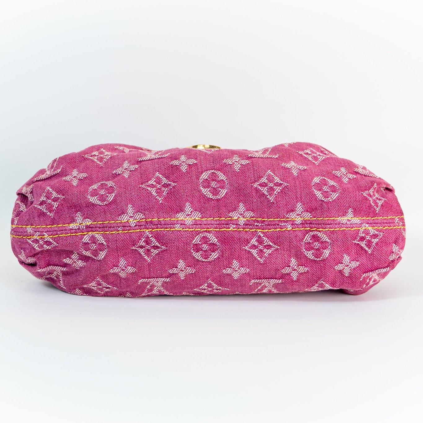 Monogram Denim Pleaty — Fuchsia, Marc Jacobs Era, Made in Spain