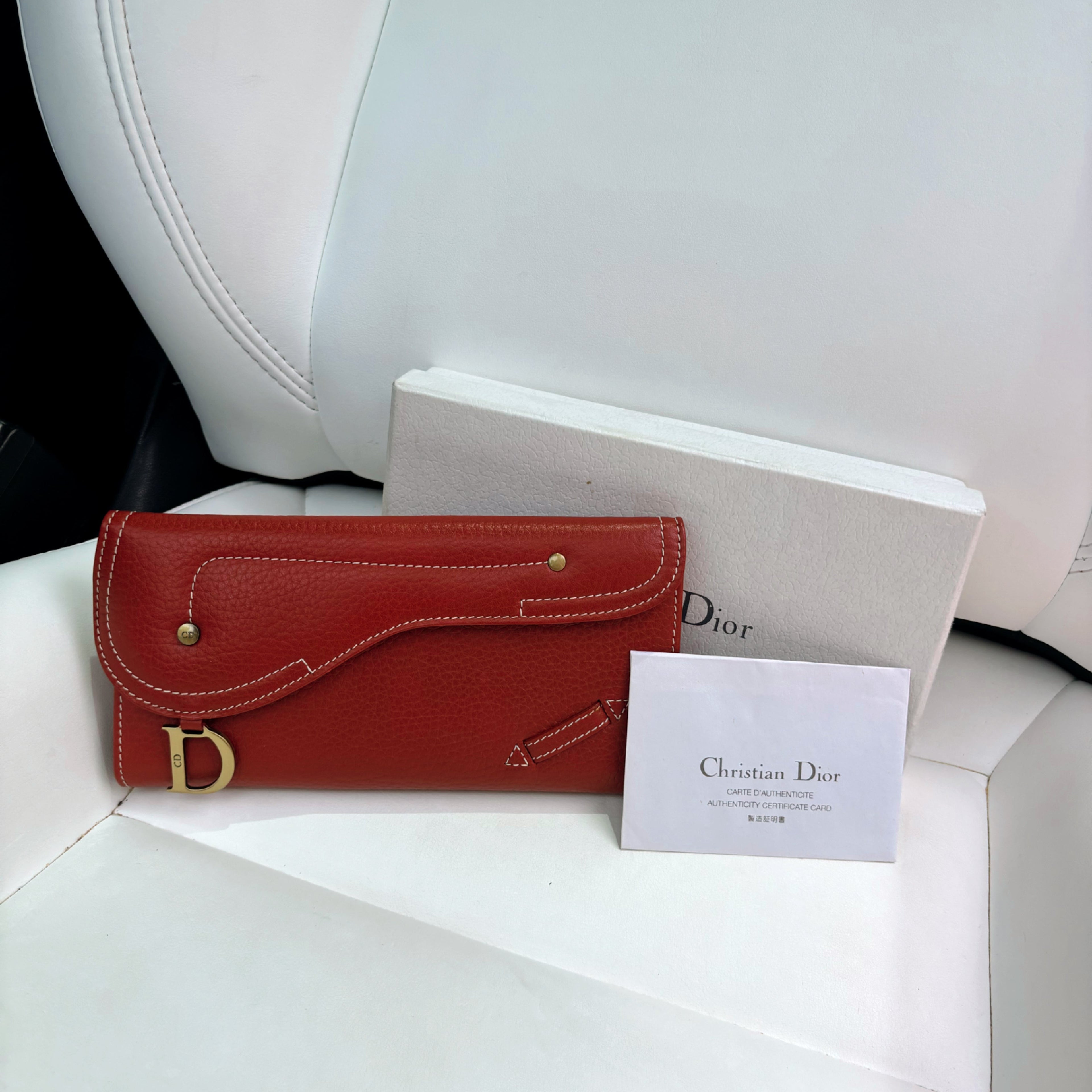Saddle Long Wallet