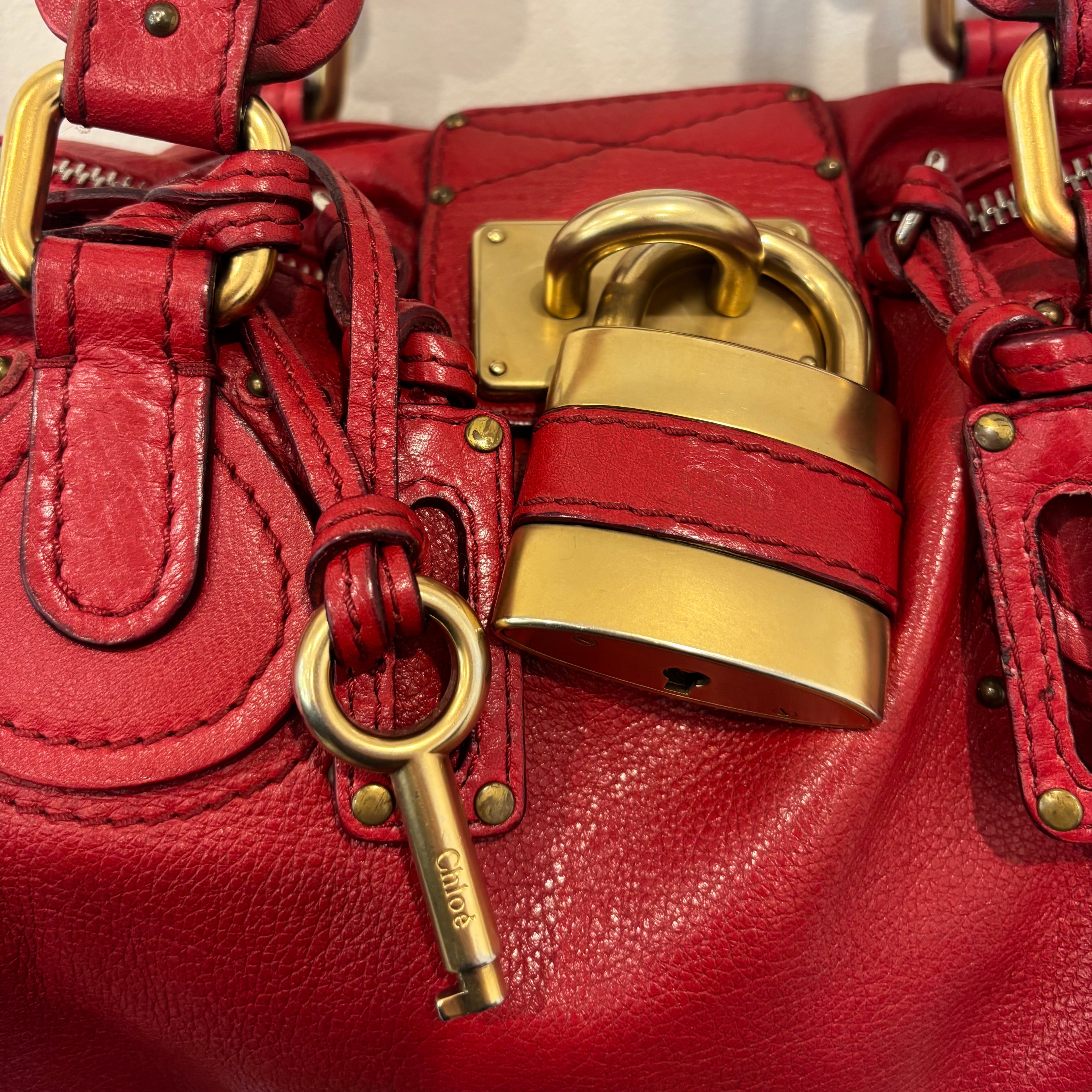 Paddington Leather Hand Bag
