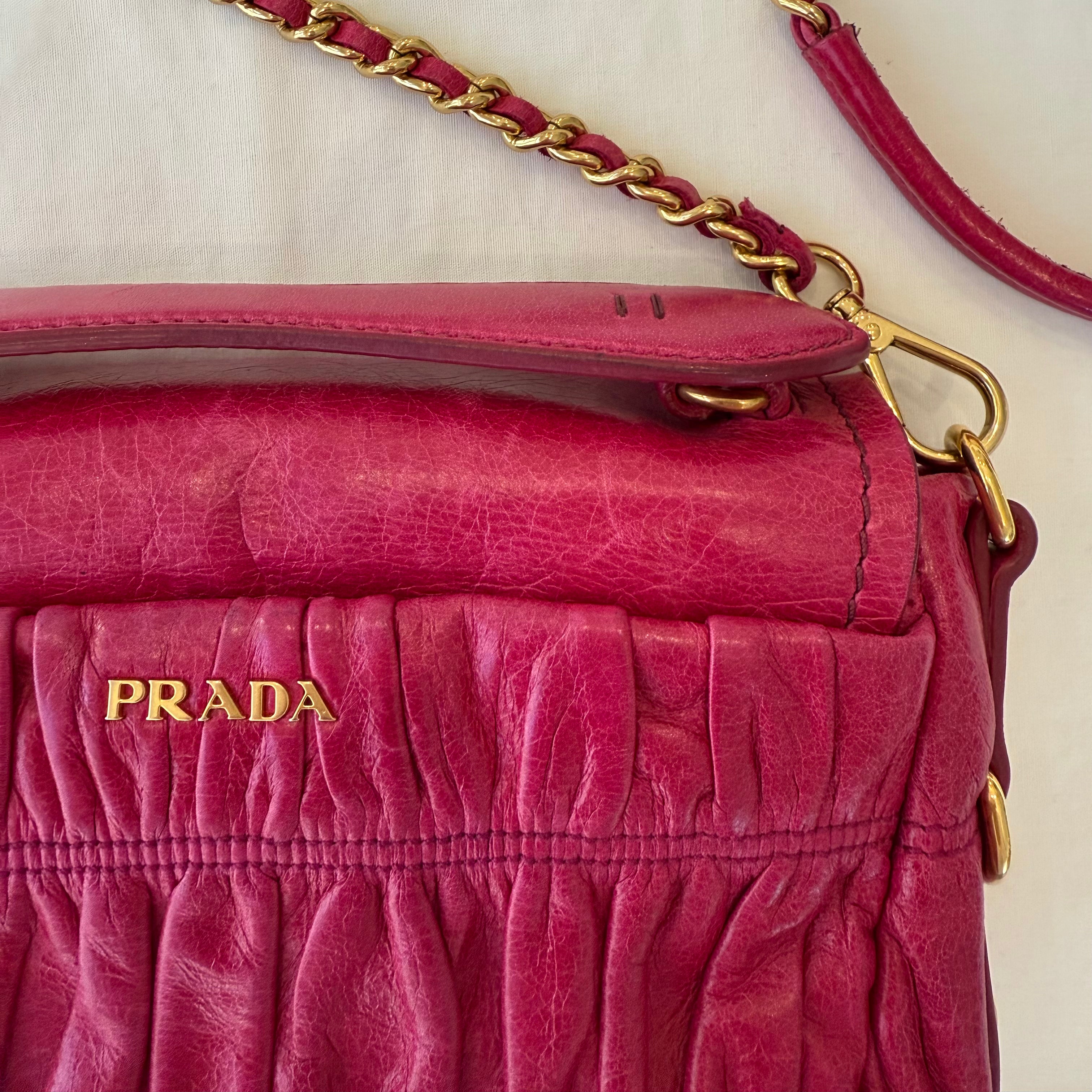 Leather Chain Shoulder Bag