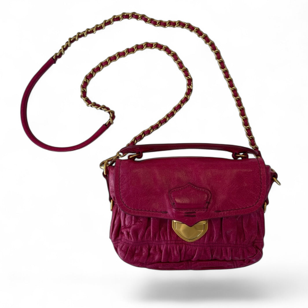 Leather Chain Shoulder Bag