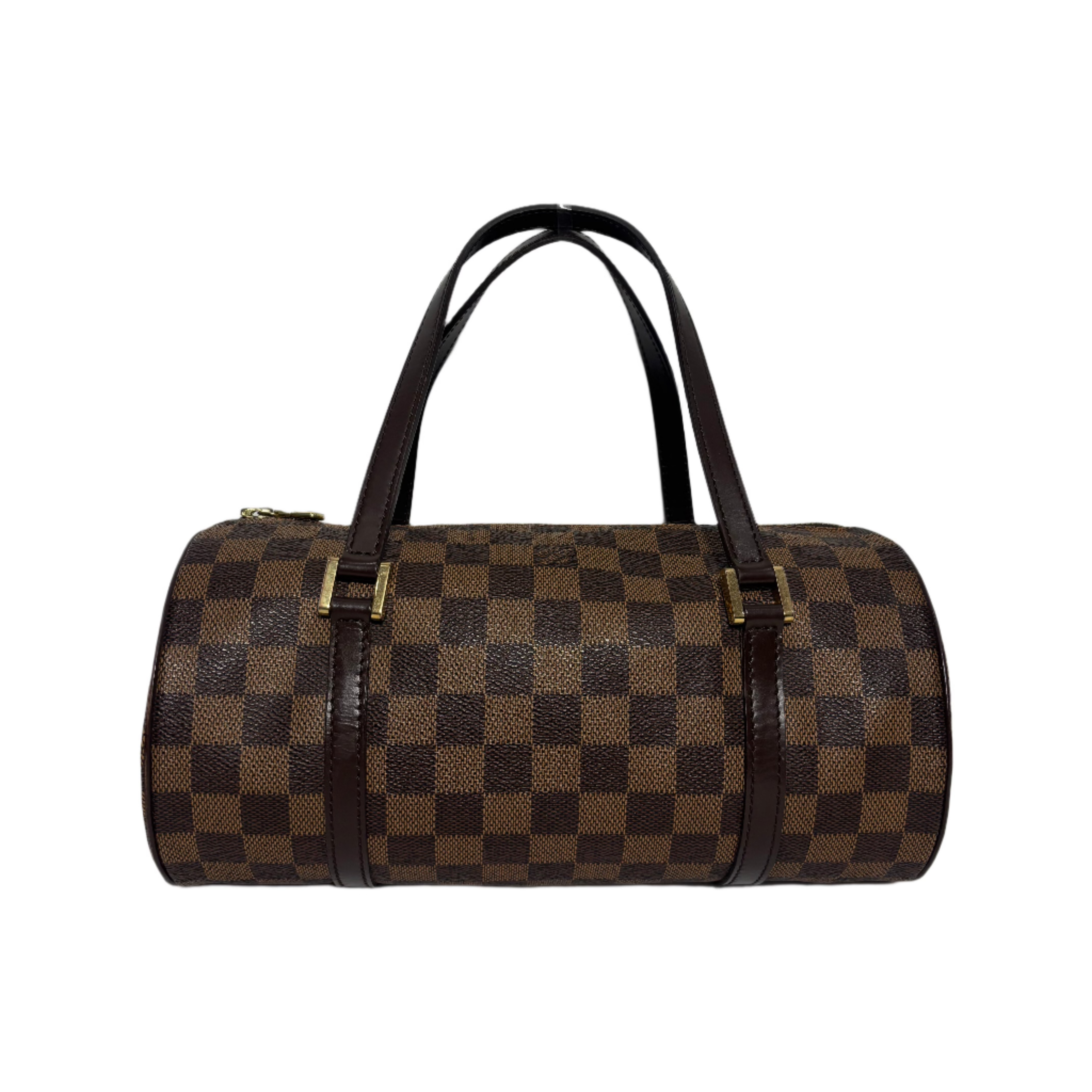 Louis Vuitton 2003 Damier Ebène Papillon 26 — Hand-Painted Artist Edition