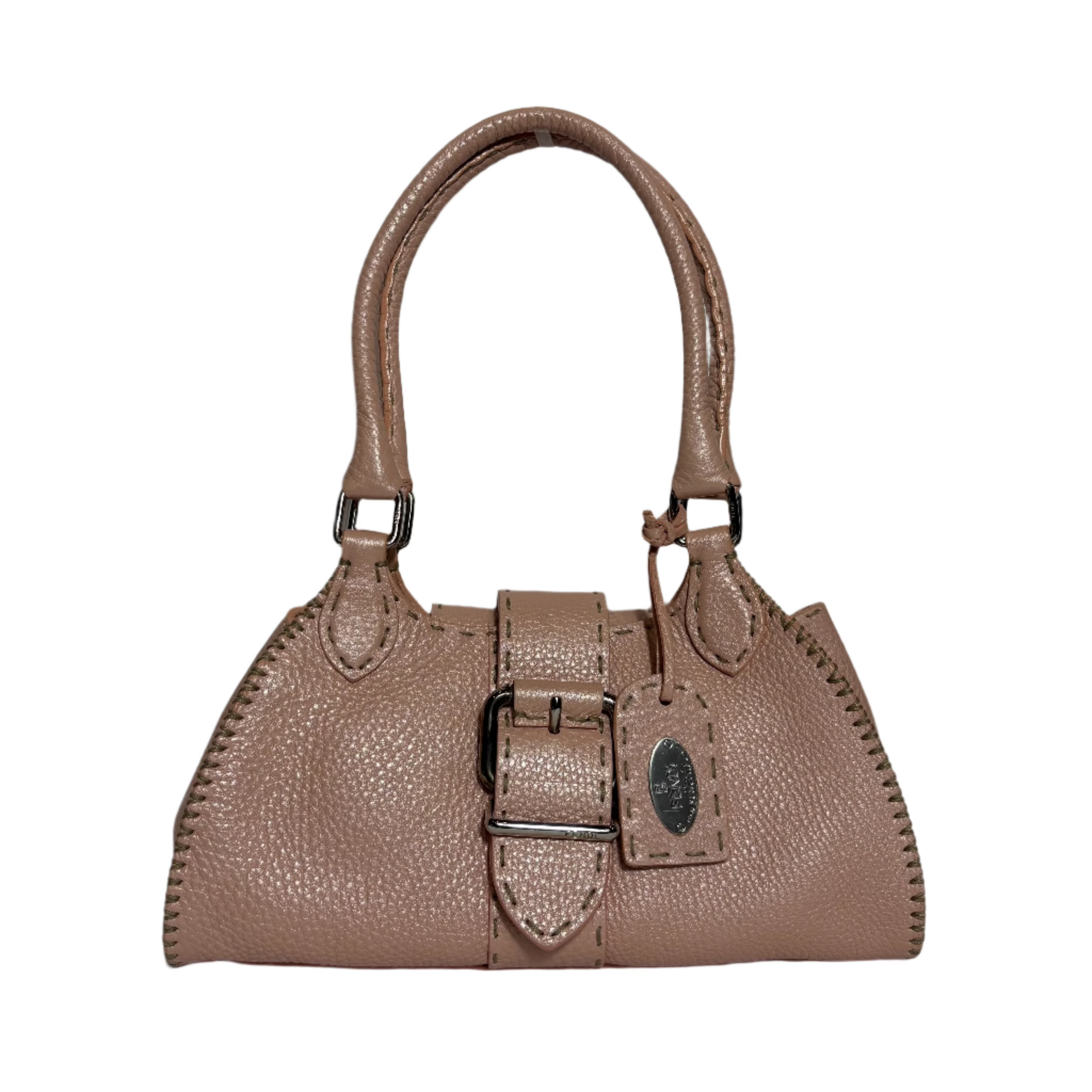 Selleria Sporty Shoulder Bag & Kitten Heels