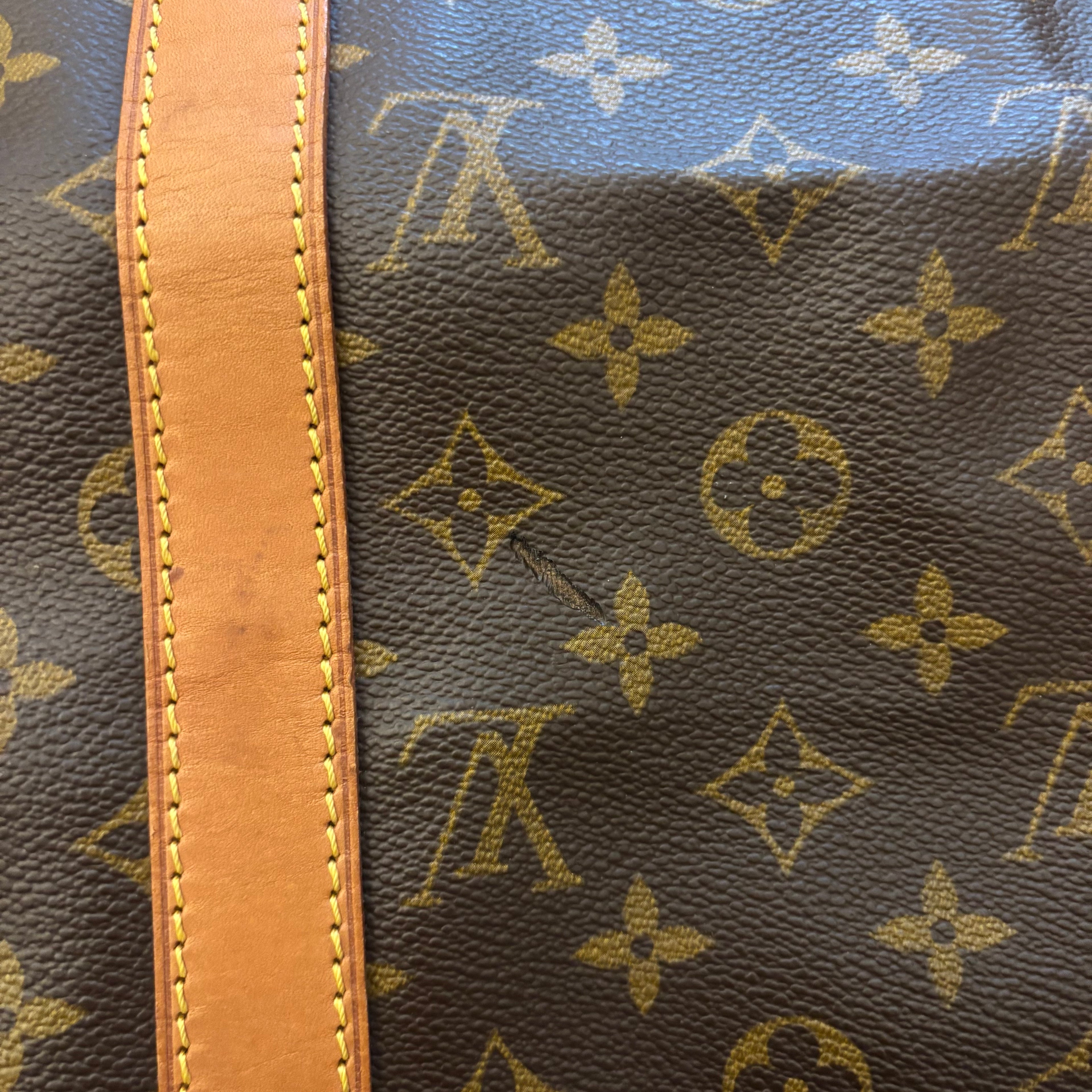 Monogram Keepall 50 Bandoulière — Classic Travel Bag, Made in France