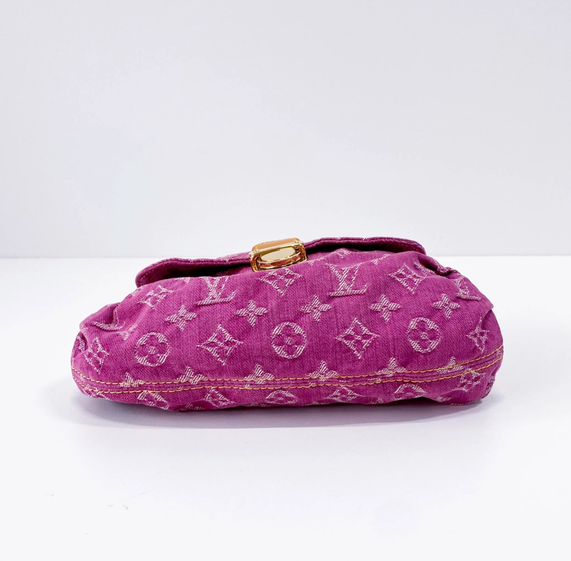 Pink Denim Pleaty