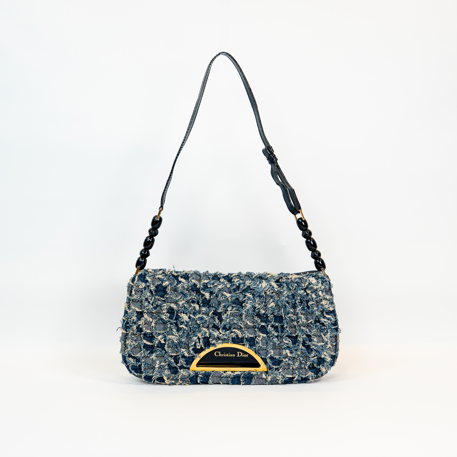 Christian Dior Malice Pearl Frayed Denim, John Galliano Spring/Summer 2000