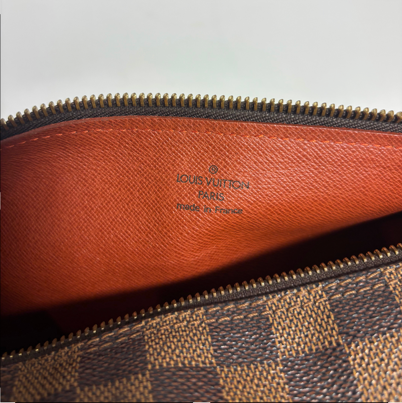 Louis Vuitton 2003 Damier Ebène Papillon 26 — Hand-Painted Artist Edition
