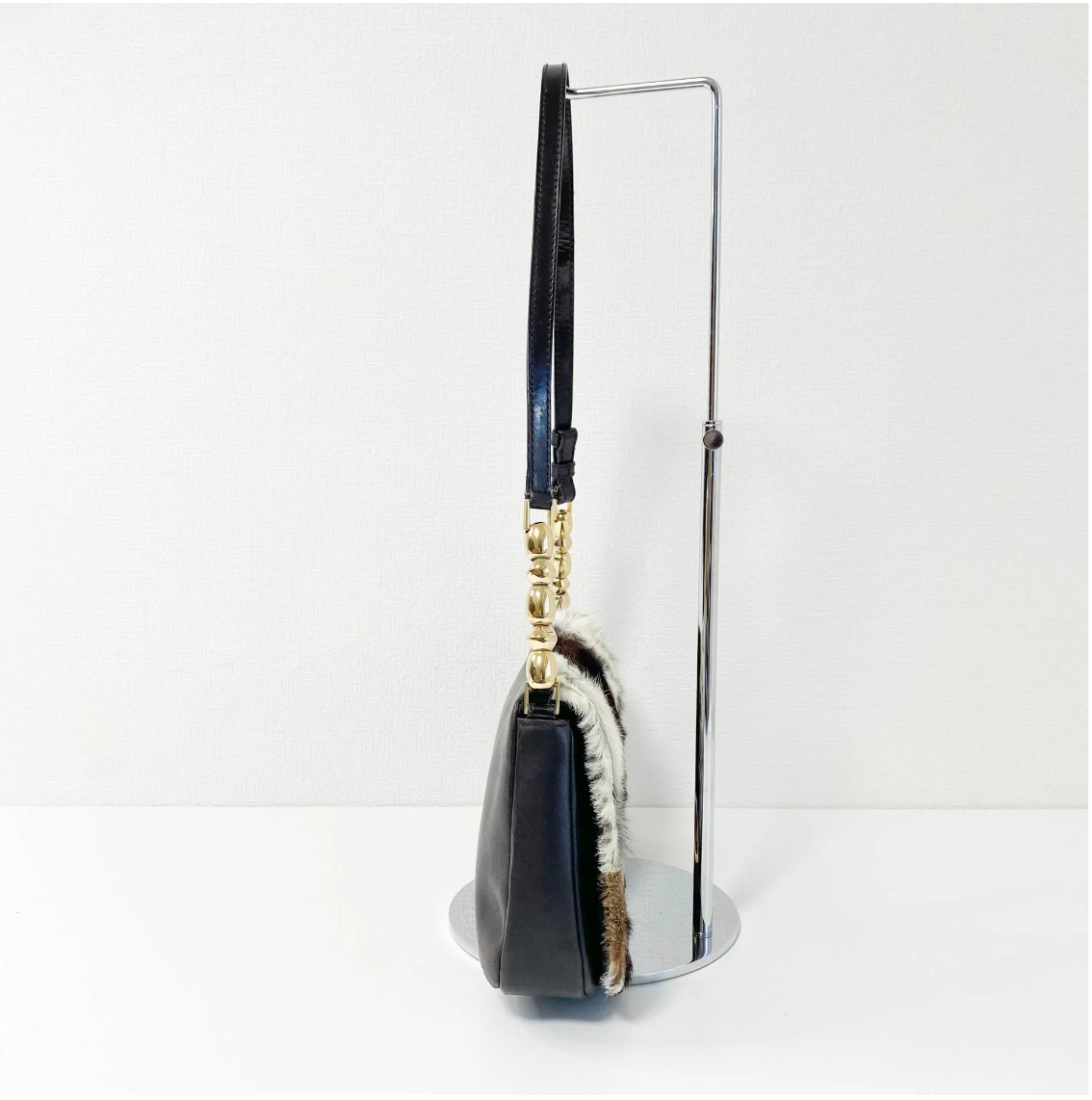 Malice Pearl Fur/Leather Bag