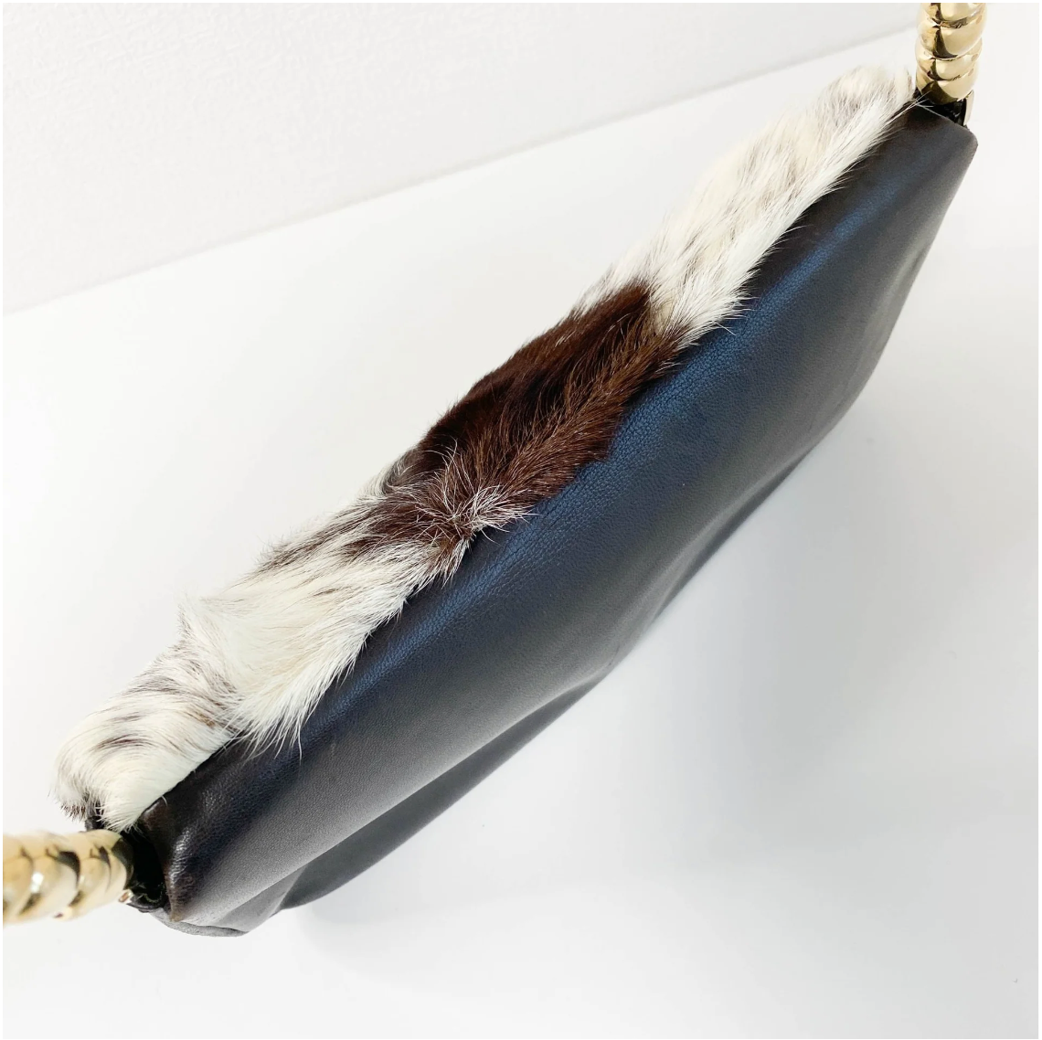 Malice Pearl Fur/Leather Bag