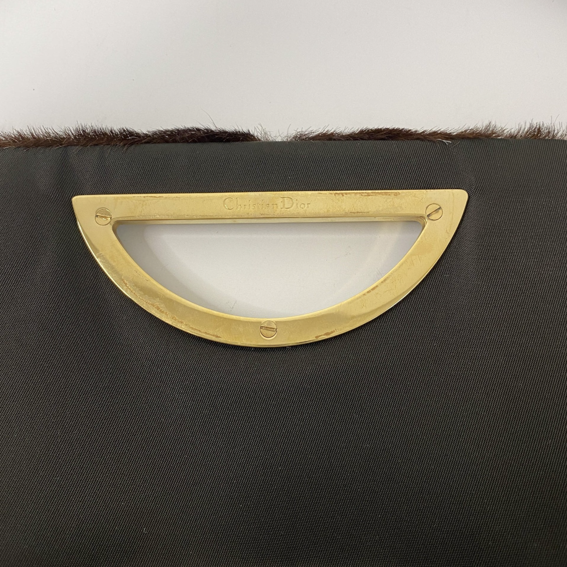 Malice Pearl Fur/Leather Bag