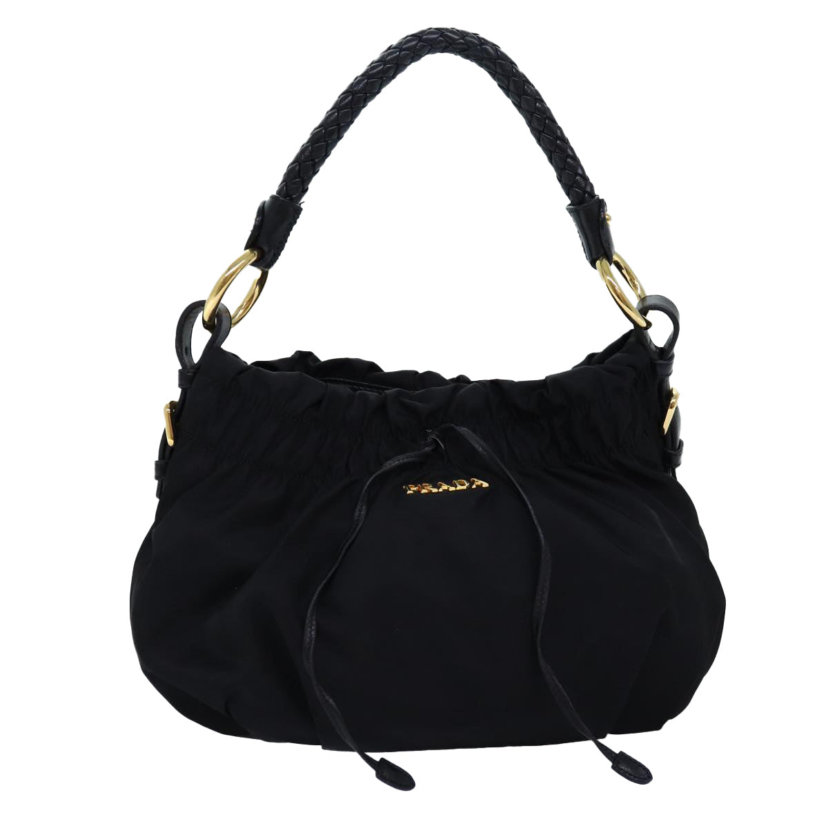 Ribbon Nylon Hand Bag