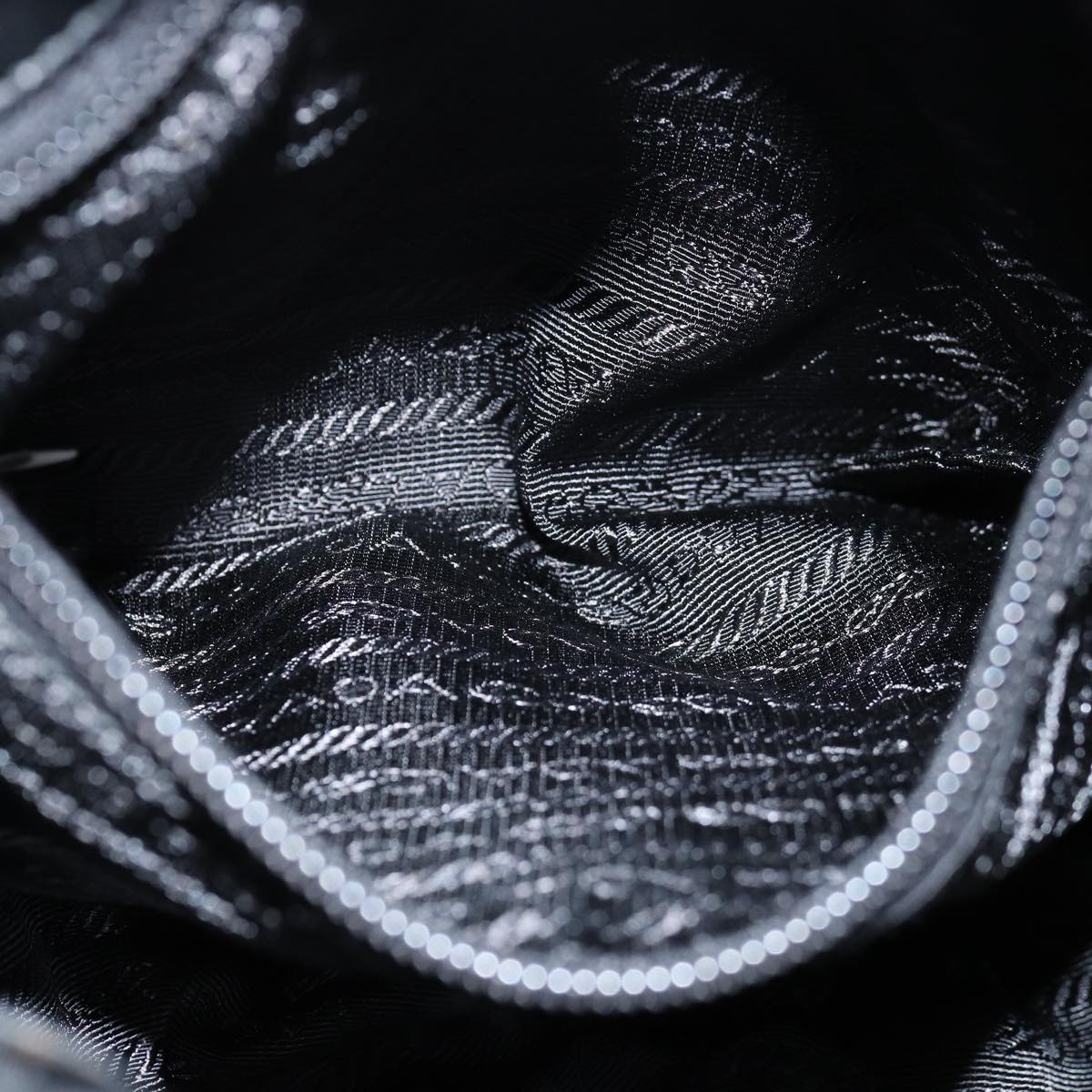 Ribbon Nylon Hand Bag