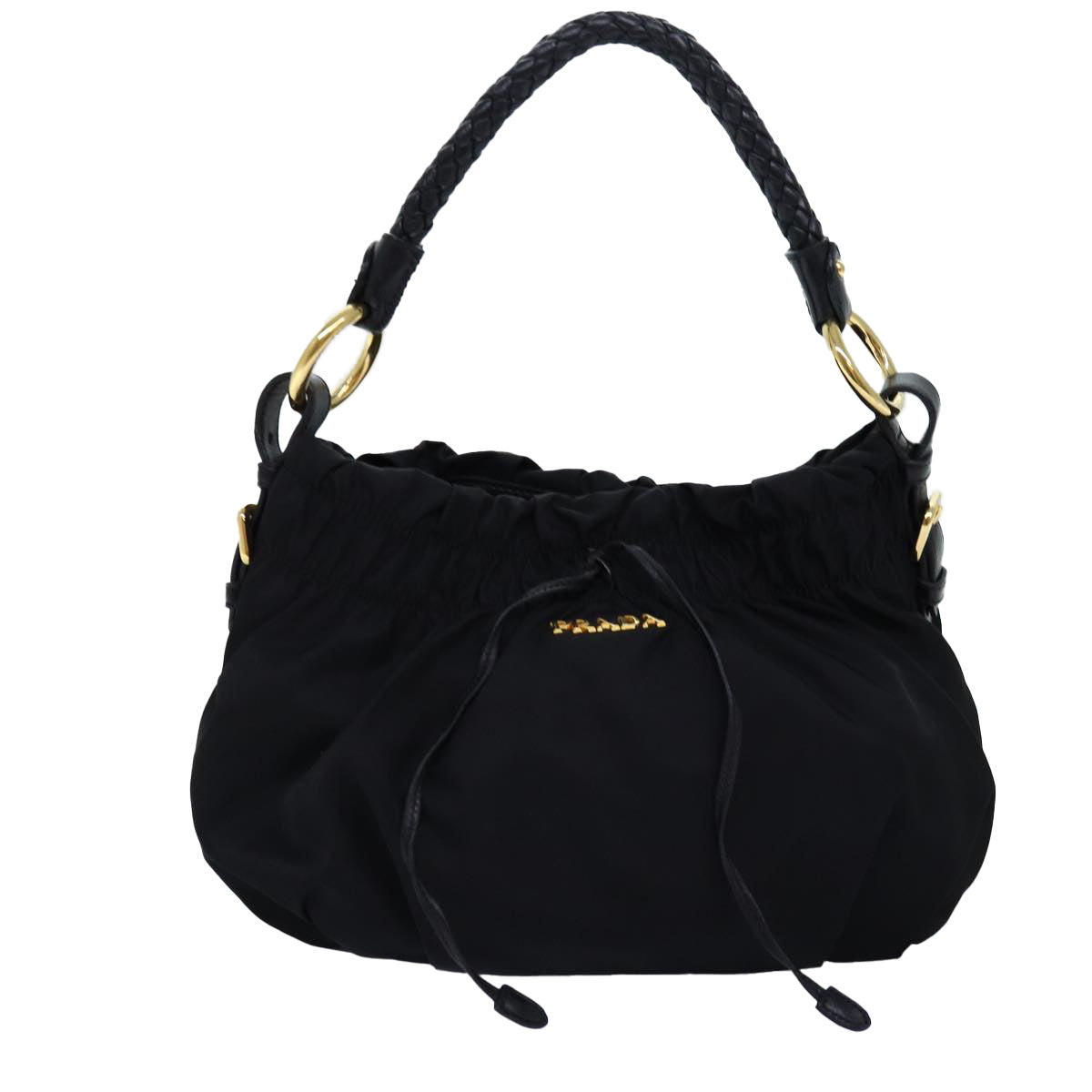 Ribbon Nylon Hand Bag