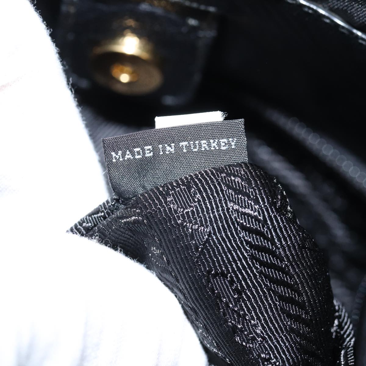 Ribbon Nylon Hand Bag