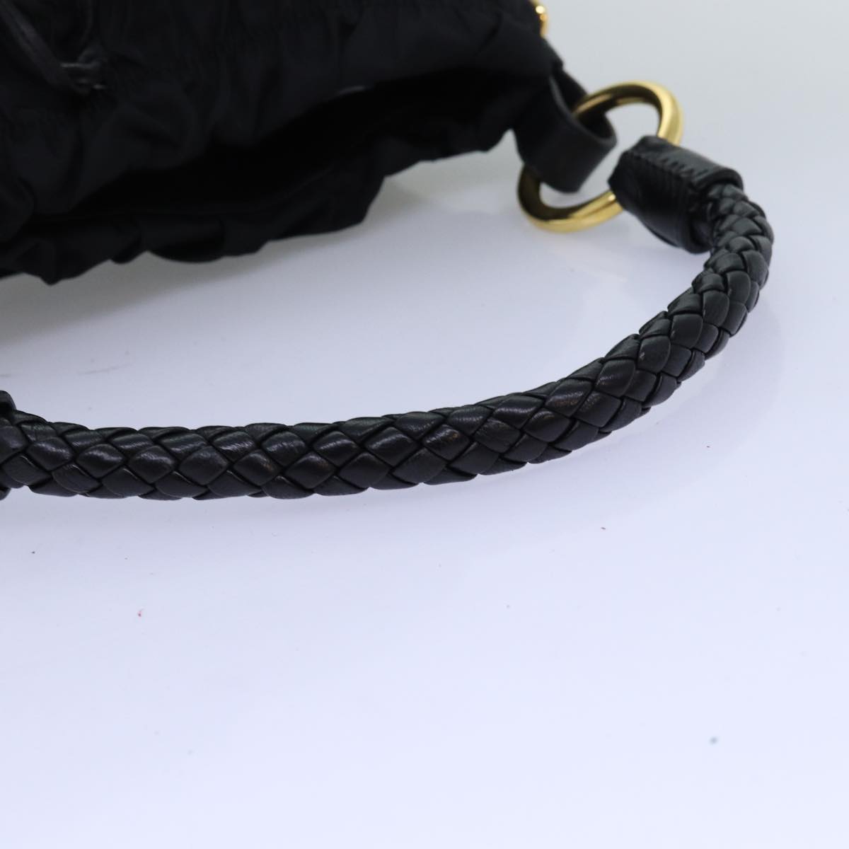 Ribbon Nylon Hand Bag