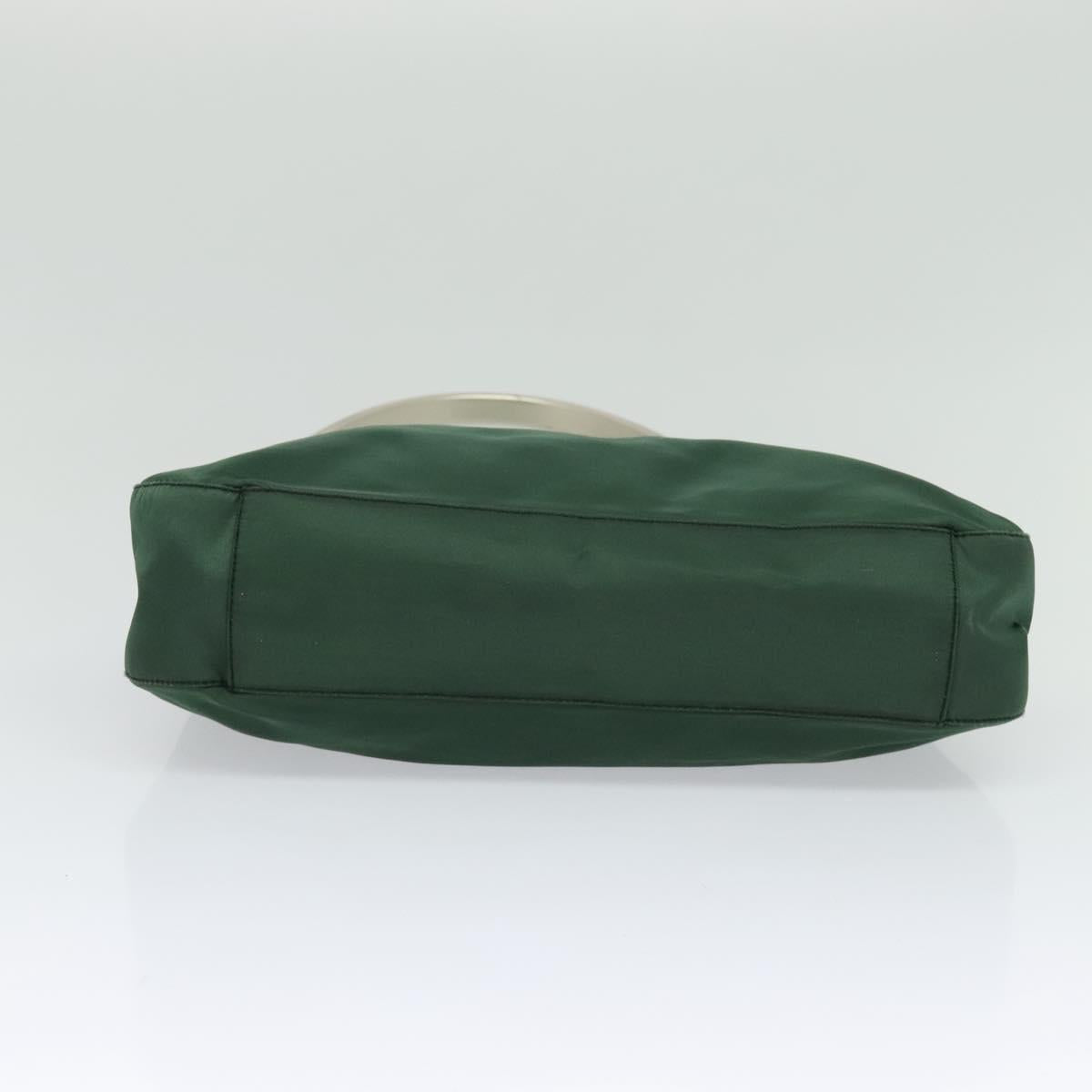 Nylon Green Shoulder Bag