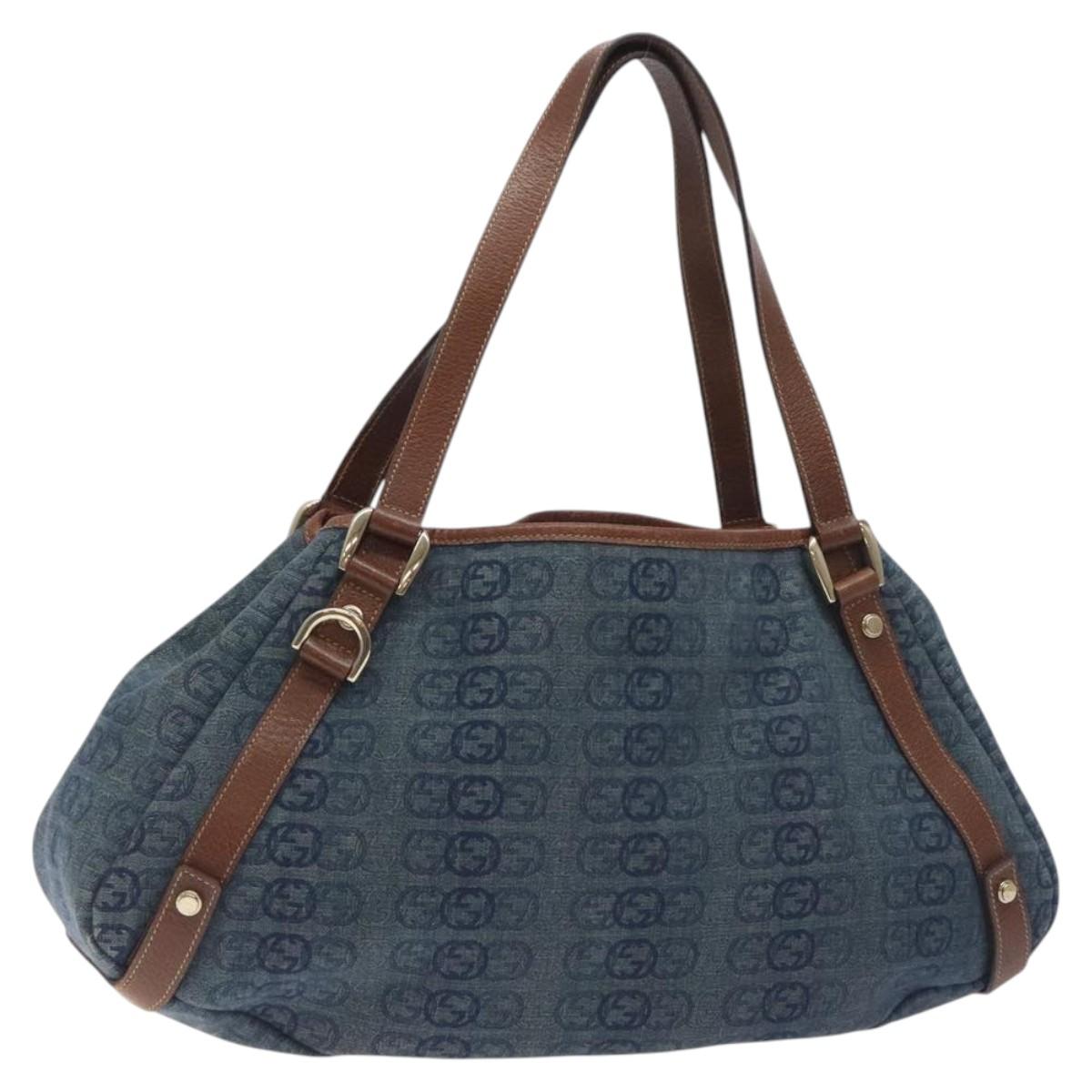 GG Denim Tote