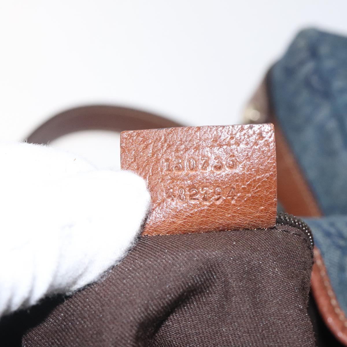 GG Denim Tote