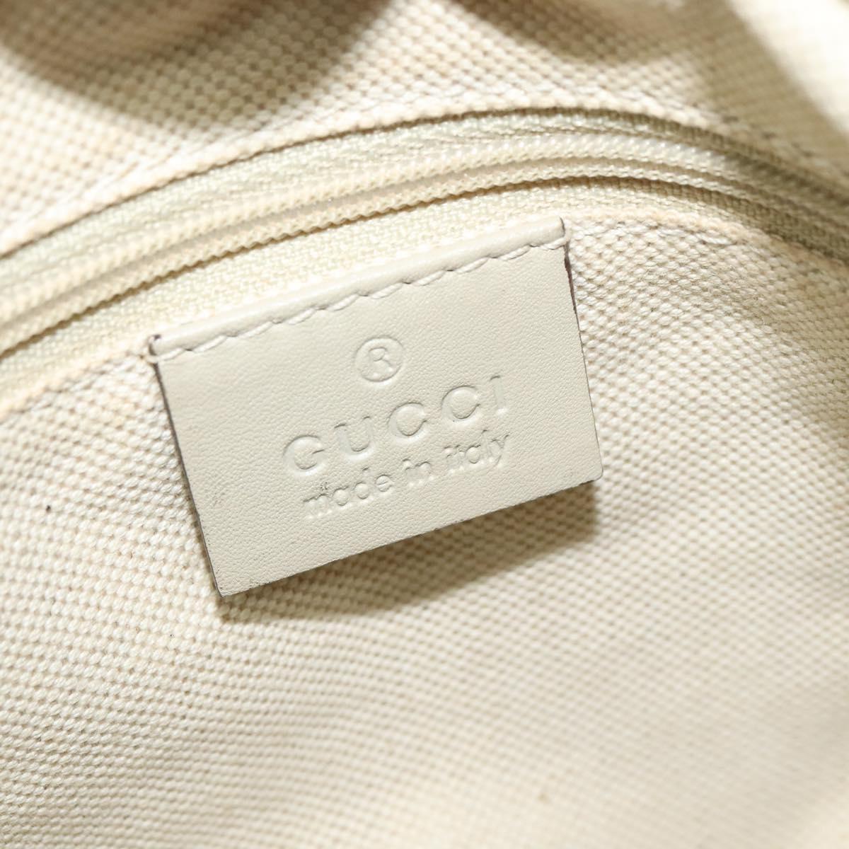 GG Canvas Sukey 2-Way Handbag in Beige and Gold
