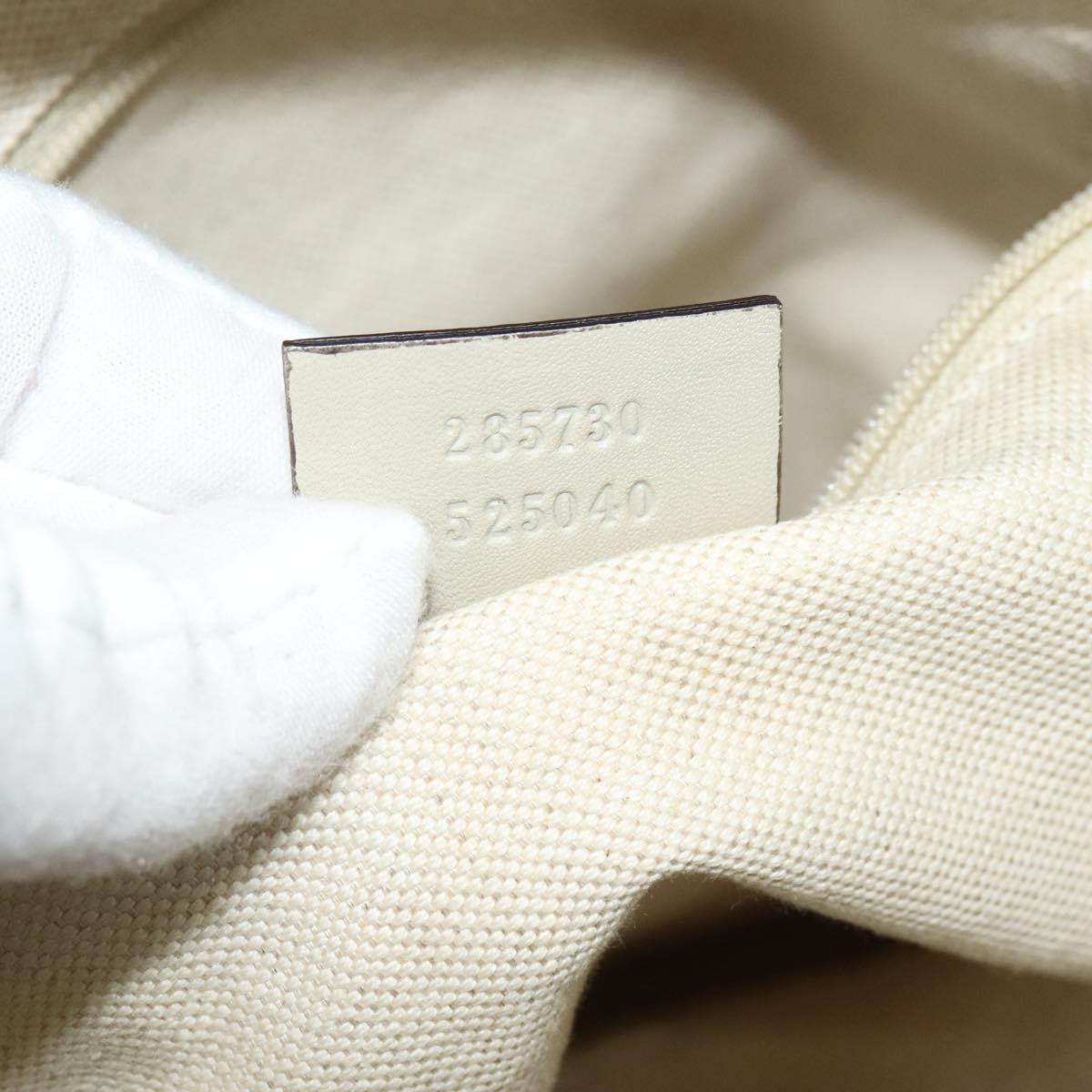 GG Canvas Sukey 2-Way Handbag in Beige and Gold