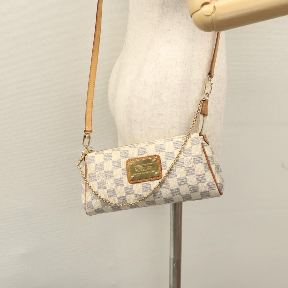 Damier Azur Eva Shoulder Bag 2-Way
