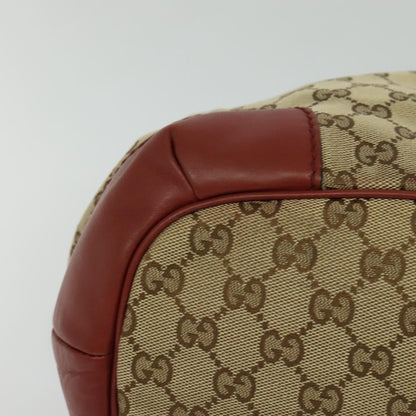 Sukey 2-Way Tote Beige and Red