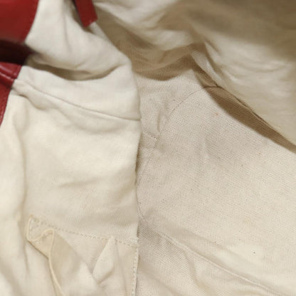 Sukey 2-Way Tote Beige and Red