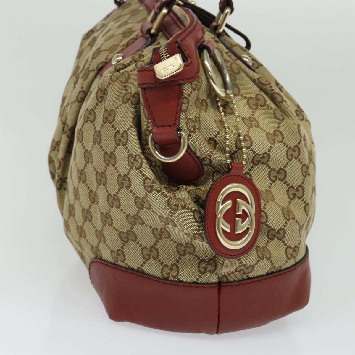 Sukey 2-Way Tote Beige and Red