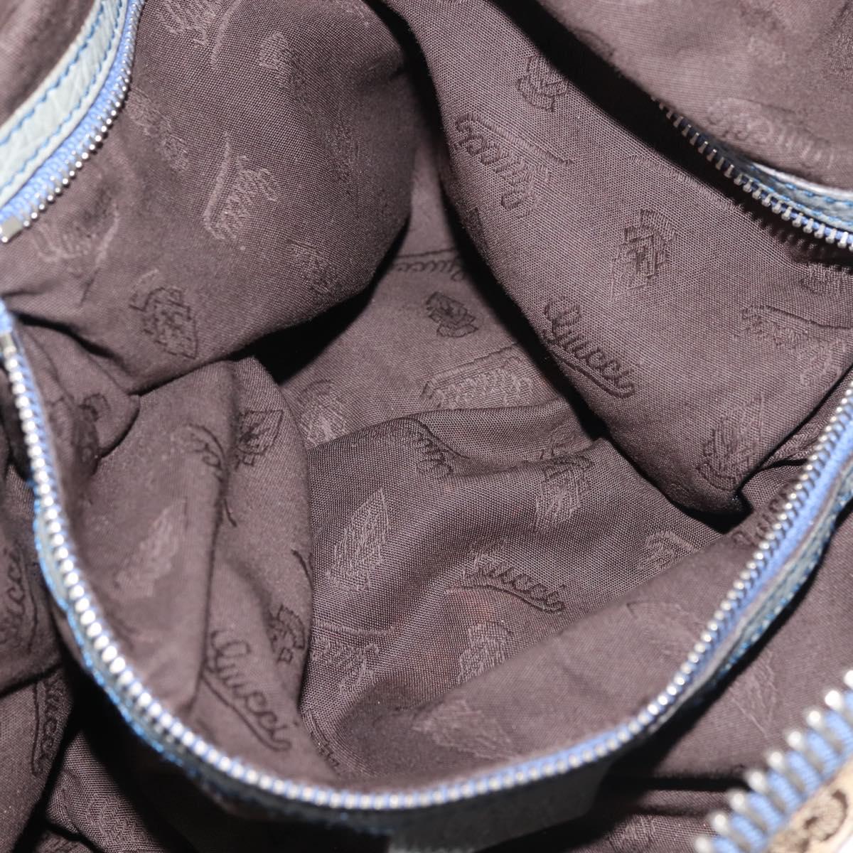 GG Monogram Canvas Shoulder Bag — Beige, Bamboo Hardware, Braided Leather Straps