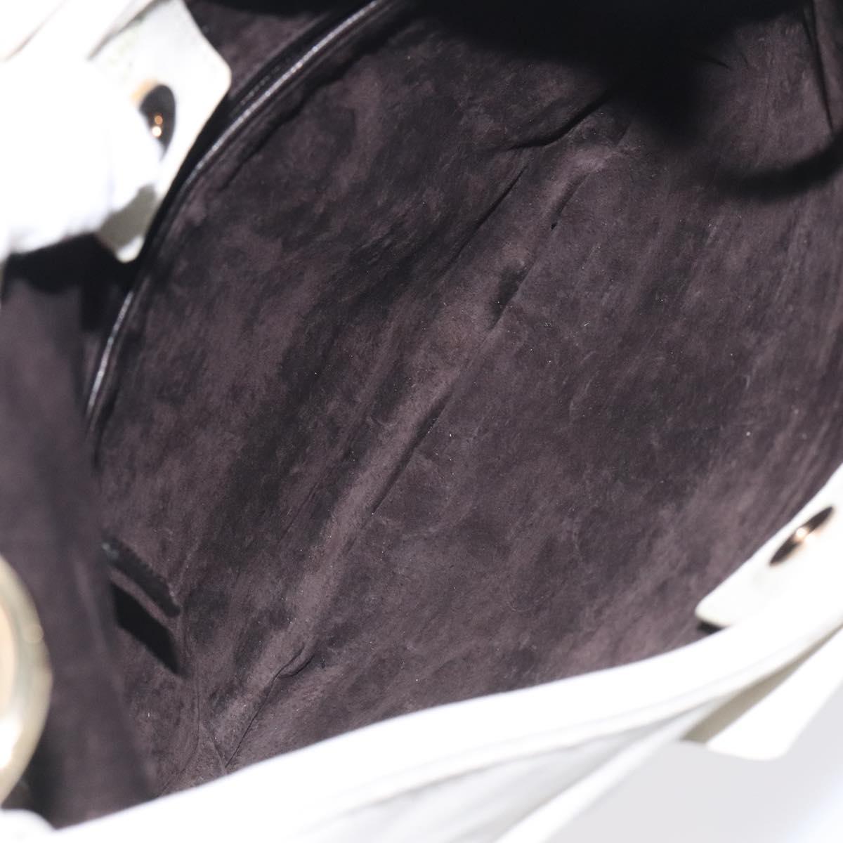 RARE Saint Tropez Leather Frill Bag