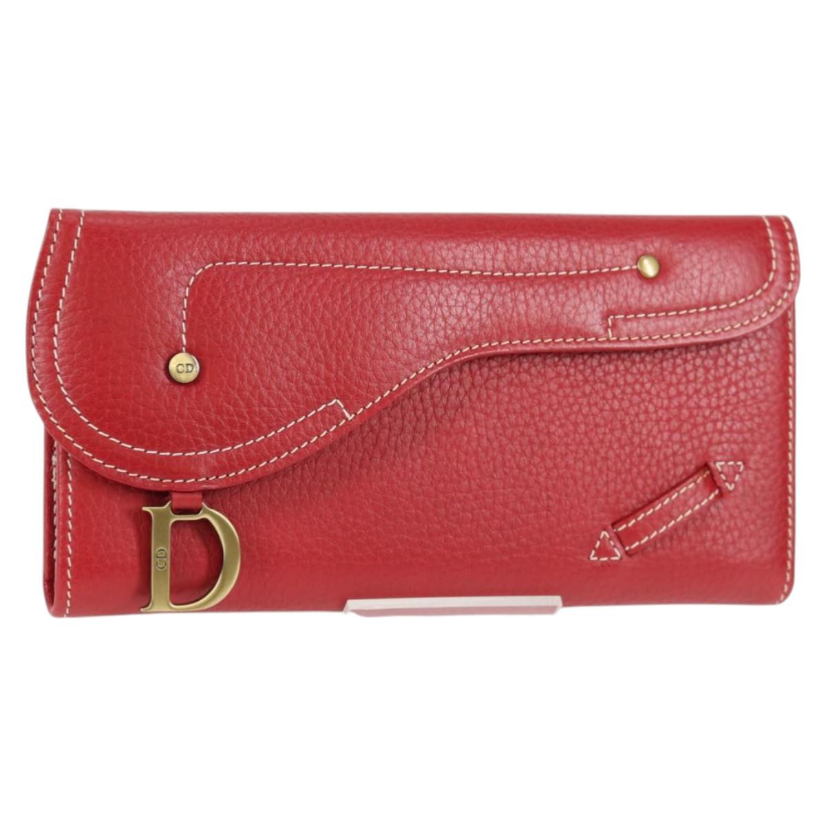 Saddle Long Wallet