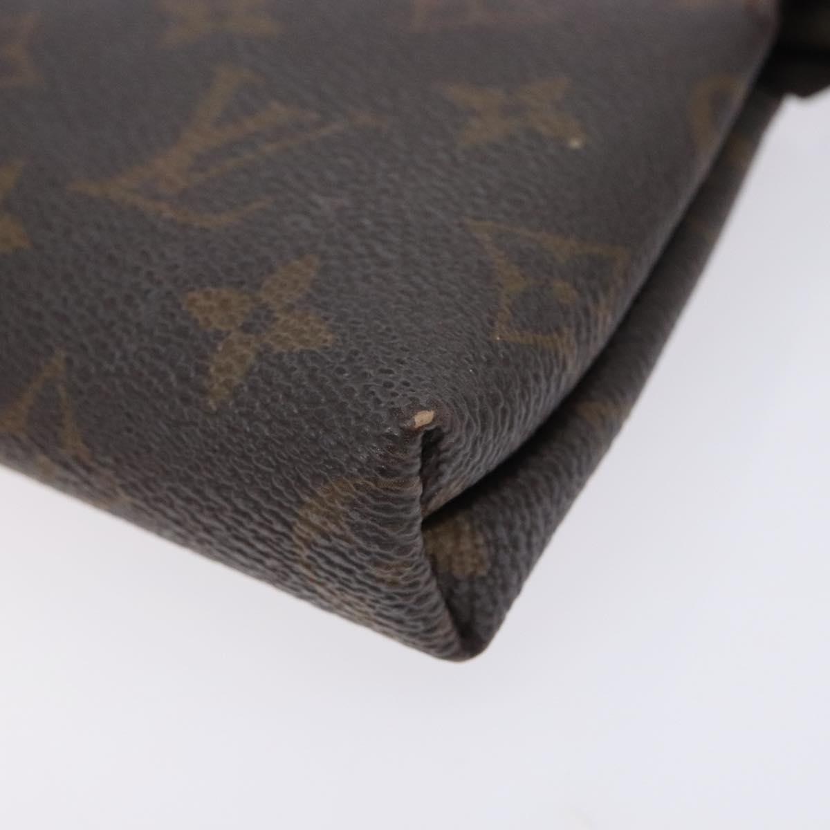 Louis Vuitton Mini Pochette Accessoires — Monogram Canvas, Gold Hardware, Made in France